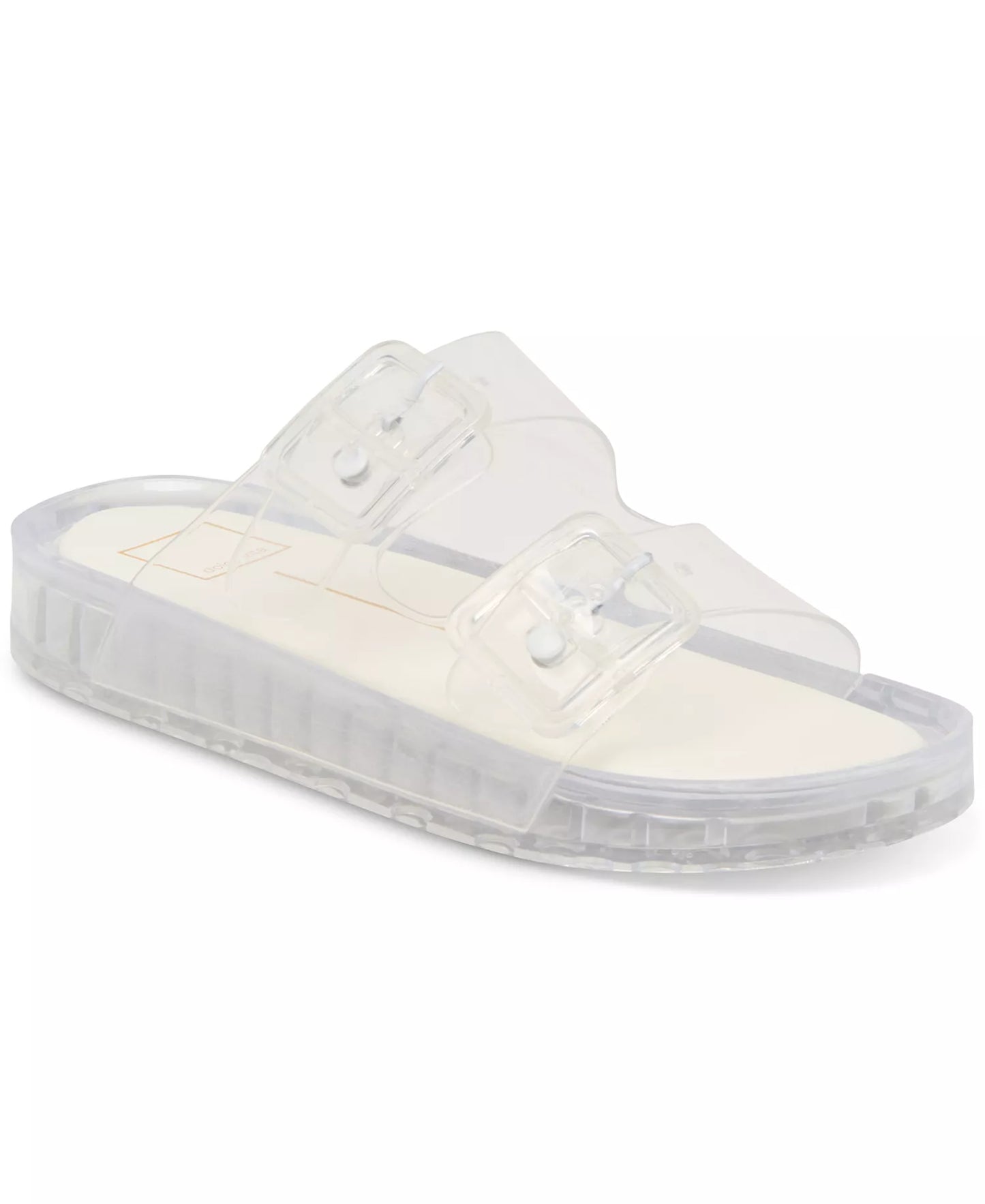 Double-Band Jelly Footbed Sandals